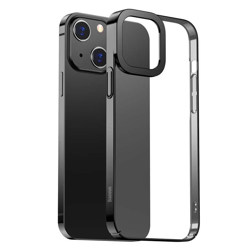 Ốp Lưng Baseus Glitter Cho iP13 | Viền Mạ Điện Kim Loại, Bảo Vệ Camera Chống Sốc