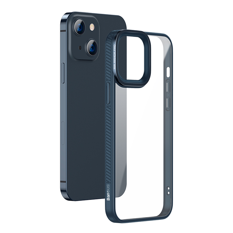 Ốp Lưng Baseus Crystal Cho iP13 | Chống Sốc Trong Suốt & Bảo Vệ Camera Air Armor Pro