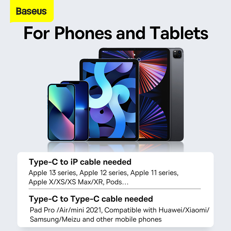 Củ Sạc Nhanh Baseus GaN3 Mini 30W Type-C | Công Nghệ GaN, Sạc Nhanh An Toàn