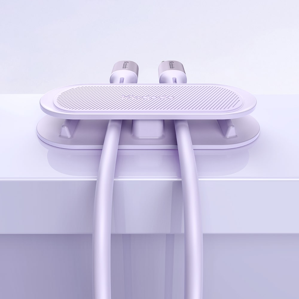 Kẹp Dây Cáp Mcdodo Rainbow Series | Sắp Xếp Gọn Gàng, Nhiều Màu, Dán Bàn