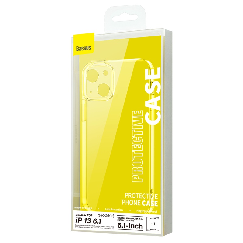 Ốp lưng cường lực Baseus Crystal Series Ultra-Thin Protective Case for iPhone 13 Series