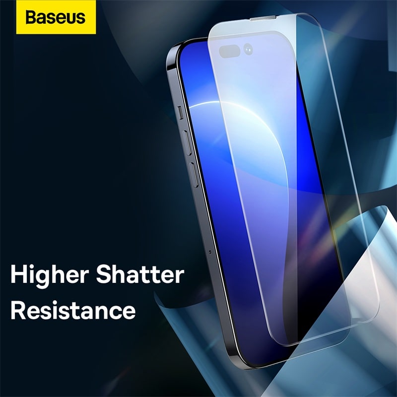 Kính Cường Lực Baseus Corning cho iP13/iP14 | Có Màng Loa Chống Bụi