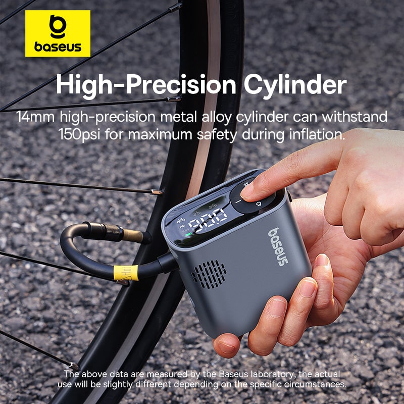 Bơm Lốp Xe Máy / Xe Đạp Baseus PrimeTrip Series Portable Bike Pump
