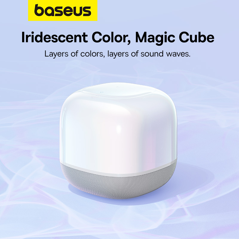 Loa Bluetooth Mini Baseus AeQur V2 | Âm Thanh Vòm 360 Độ, Bass Mạnh Mẽ, Pin Cực Trâu 30 Giờ