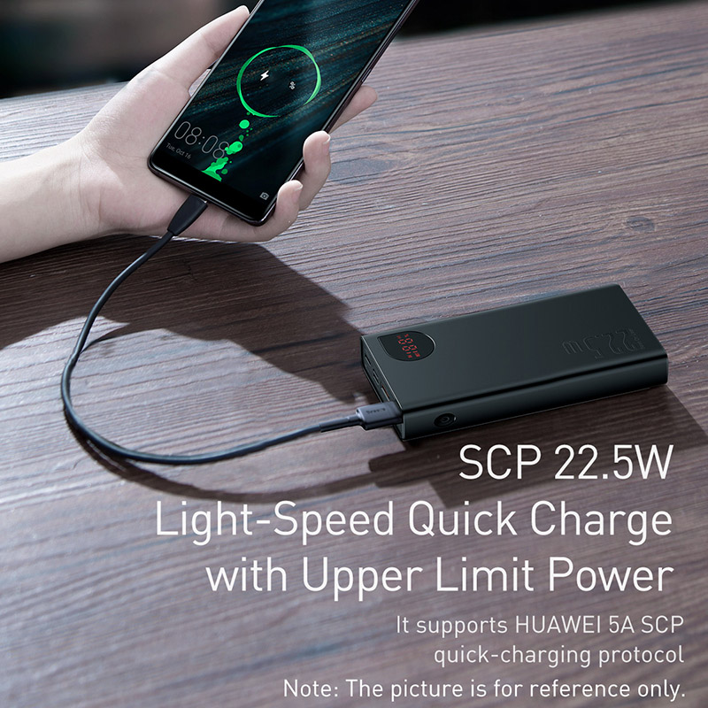 Sạc Dự Phòng Baseus Adaman 22.5W 10000/20000mAh | Vỏ Kim Loại, Màn Hình LED (Phiên bản OS)