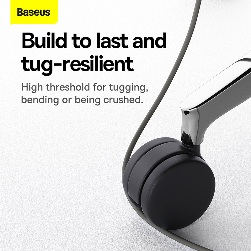 Cáp Sạc Baseus Jelly 20W Type-C to Ln | Mềm Mại Chống Rối, Sạc Nhanh An Toàn