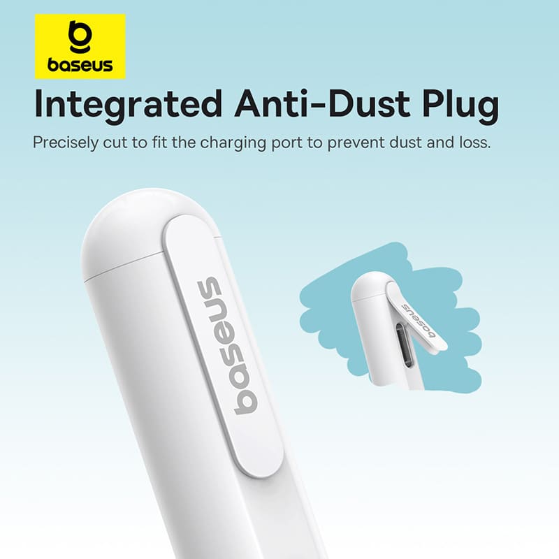 Bút Cảm Ứng Sạc Có Dây Baseus Smooth Writing 3 | Chống Tì Tay, Viết Vẽ Mượt Mà
