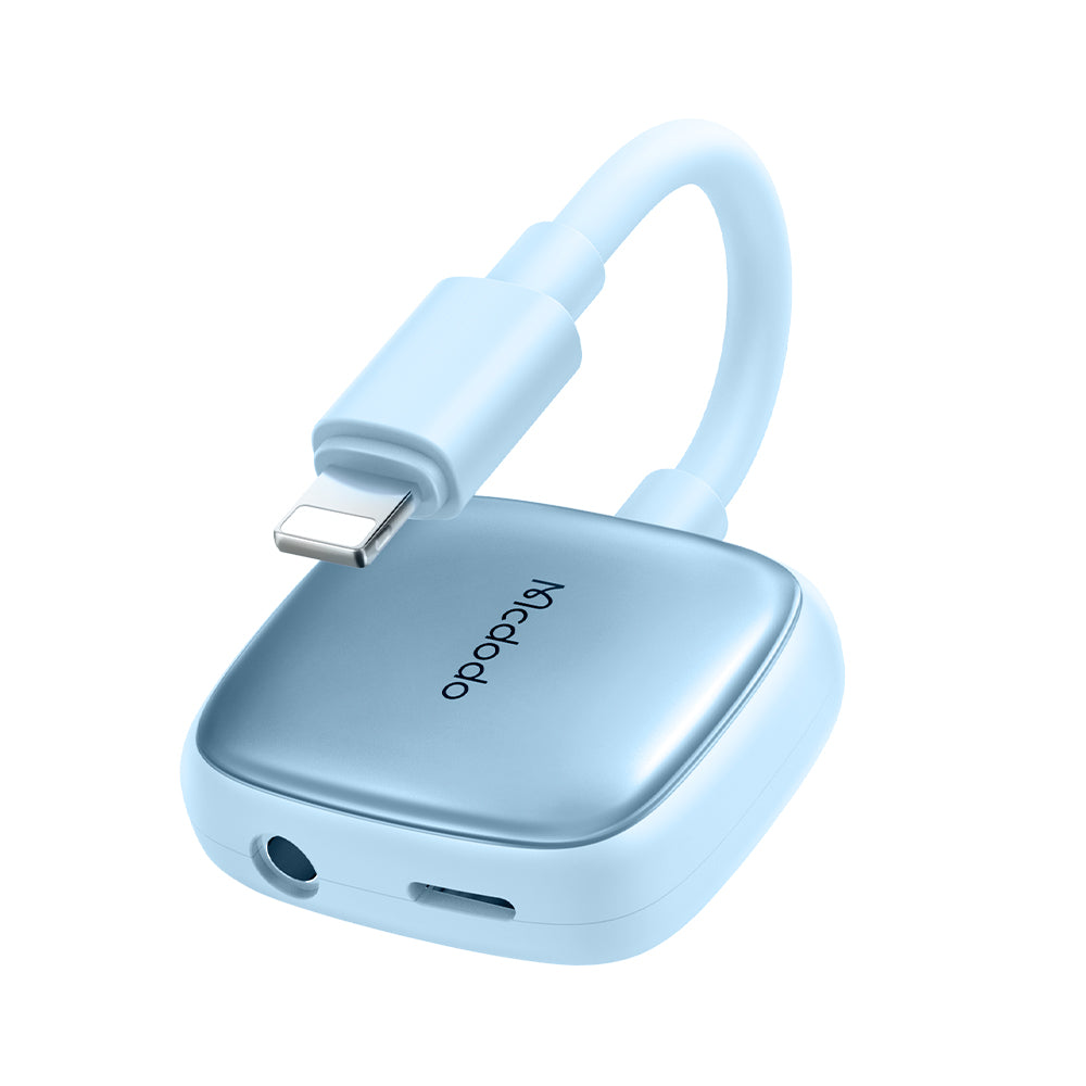 Đầu Chuyển Mcdodo Ln sang Ln & Audio 3.5mm | Vừa Sạc Vừa Nghe Nhạc Cho iP/Pad