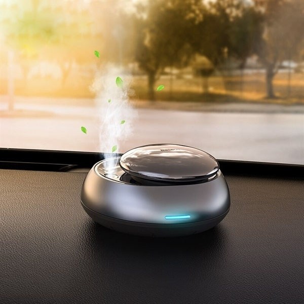 Máy Khuếch Tán Nước Hoa Trên Xe Hơi Baseus Wisdom Car Smart Atomized Air Freshener Essential Oil Refill APP Control
