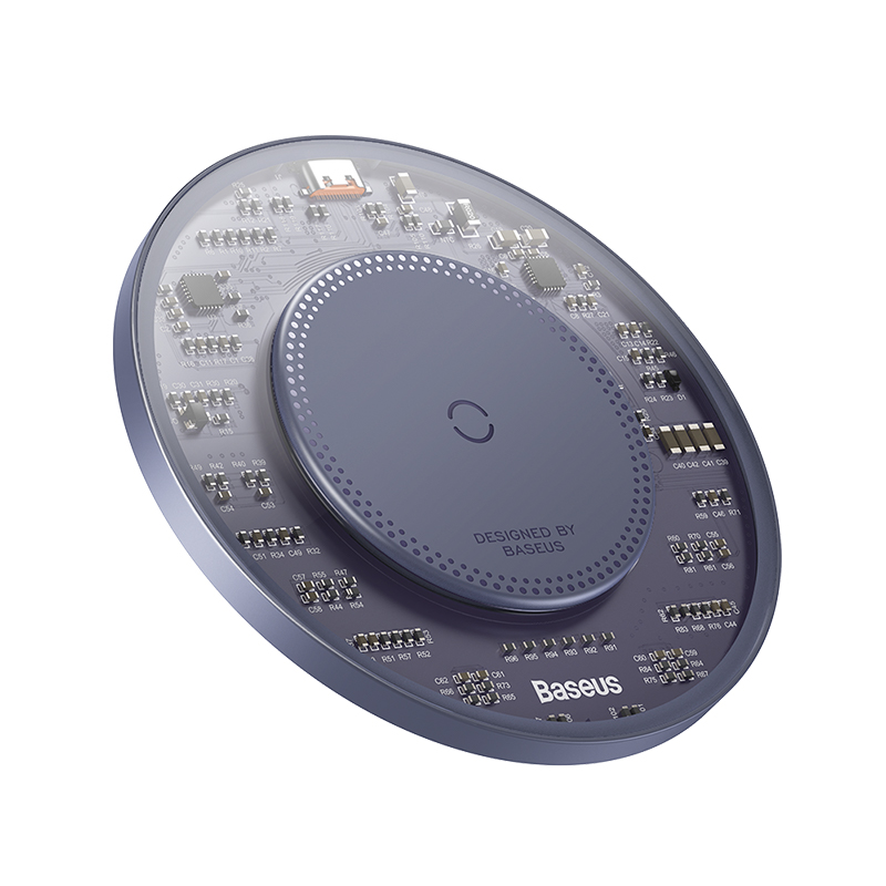 Đế Sạc Không Dây Baseus Simple 2 15W | Công Nghệ Aerogel Chống Nóng An Toàn