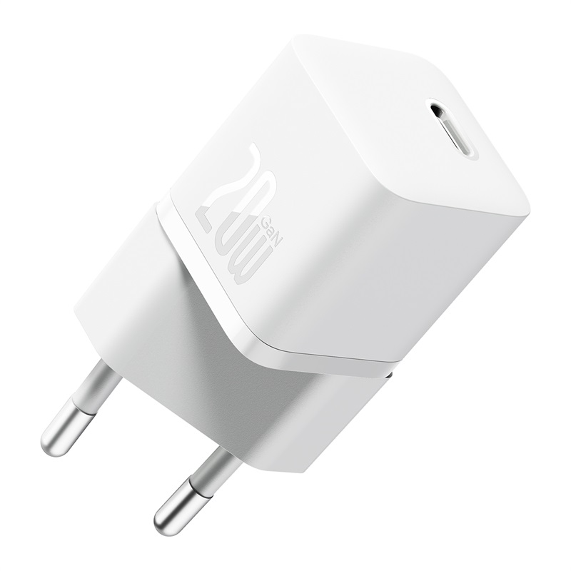 Cốc Sạc Nhanh Baseus GaN5 Mini 20W PD | Công Nghệ GaN5, Siêu Nhỏ Gọn