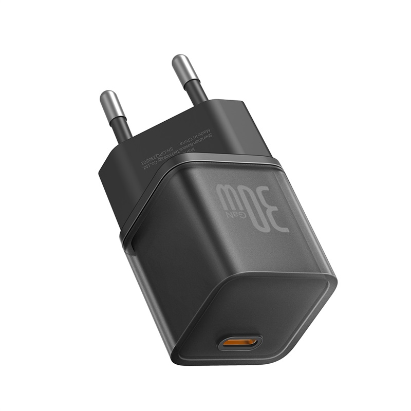 Cốc Sạc Nhanh Baseus 30W PD GaN5S | Sạc Nhanh An Toàn Cho Điện Thoại, Máy Tính Bảng