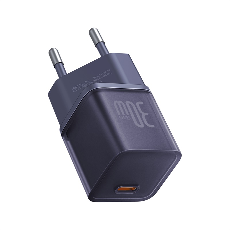 Cốc Sạc Nhanh Baseus 30W PD GaN5S | Sạc Nhanh An Toàn Cho Điện Thoại, Máy Tính Bảng