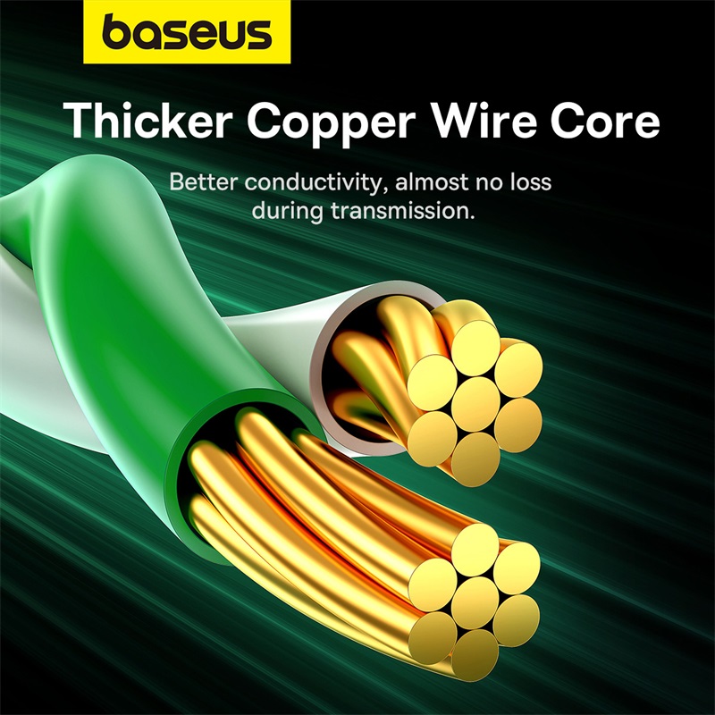 Cáp Mạng Baseus CAT8 40Gbps | Chống Nhiễu Tốt, Chơi Game & Streaming Siêu Mượt