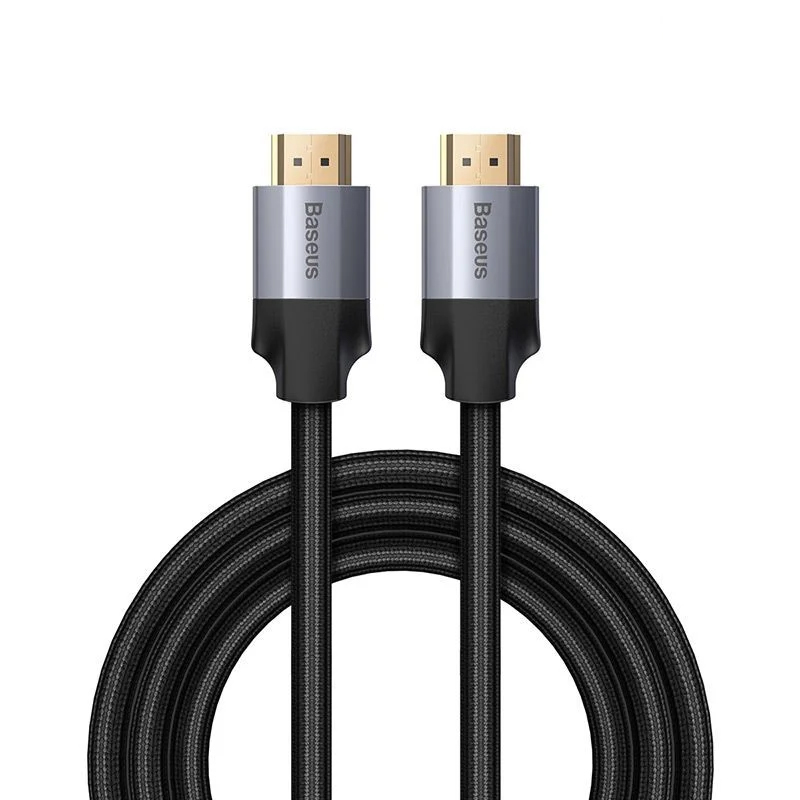 Cáp HDMI 4K Baseus Enjoyment | Dây Kết Nối Máy Tính Tivi Máy Chiếu Hình Ảnh Sắc Nét Chống Nhiễu