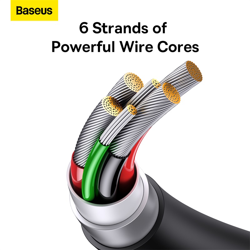 Cáp Sạc Baseus Superior 6.5A 65W USB sang Type-C | Hỗ Trợ Chuẩn Sạc SUPERVOOC