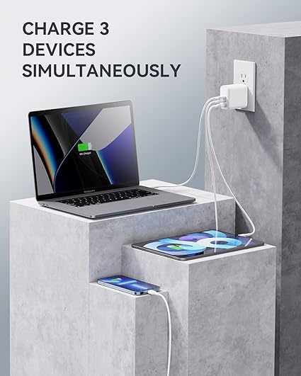 Củ Sạc Nhanh Voltme Revo 65W | Công Nghệ GaN III, 2Type-C + USB, Sạc Nhanh Laptop & Điện Thoại