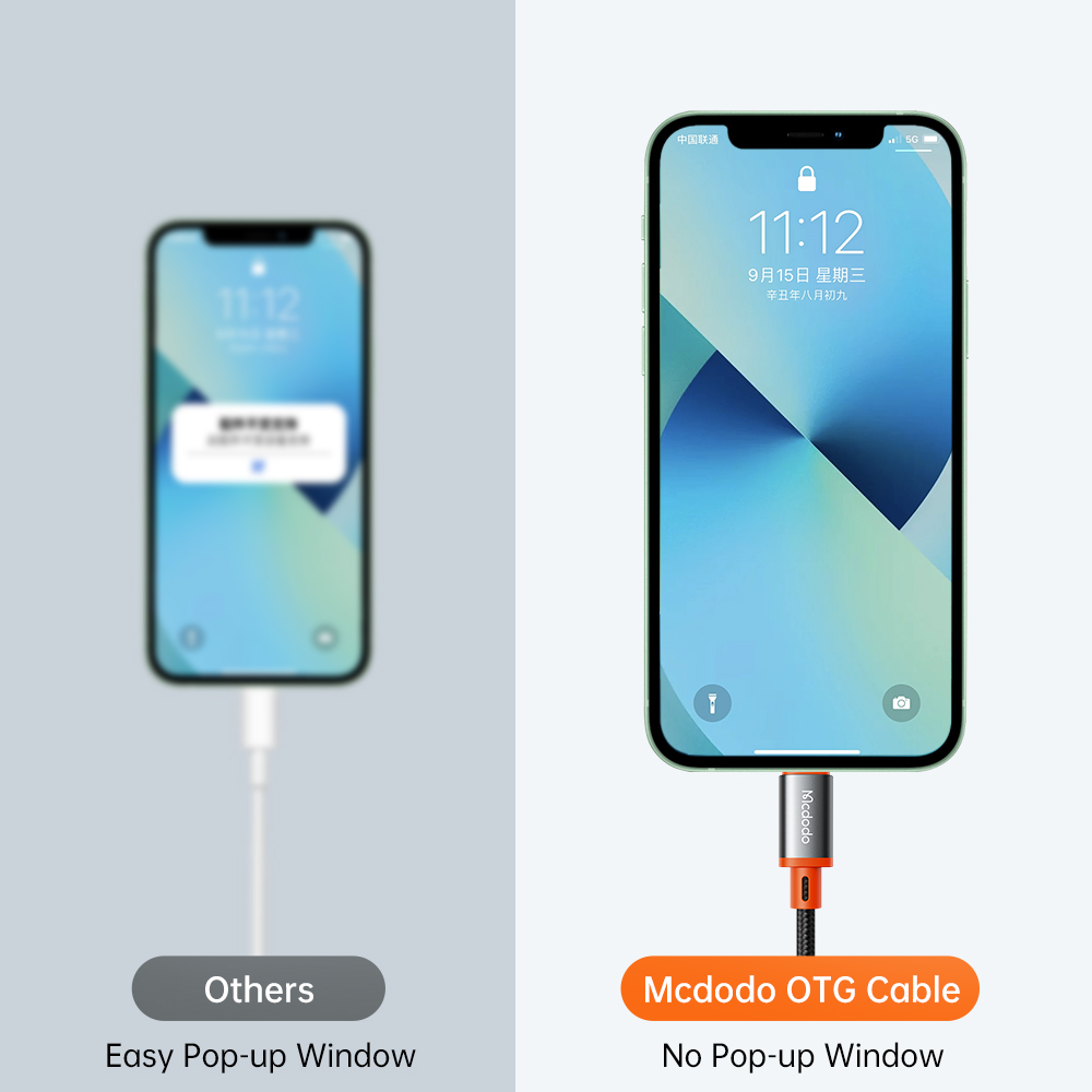 Cáp Chuyển Đổi Mcdodo Castle Type-C sang Ln | Mở Rộng Kết Nối Cho Các Dòng Máy iP