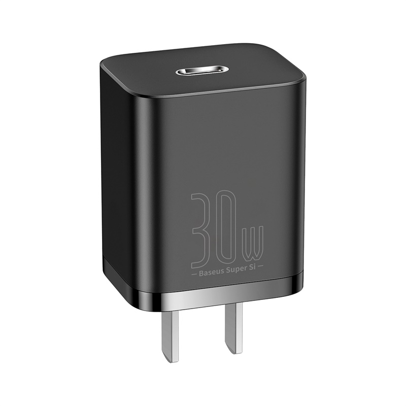 Củ Sạc Mini Baseus Super Si Type-C 30W | Nhỏ Gọn, Sạc Nhanh Không Nóng Máy, ỗ Trợ PD/QC