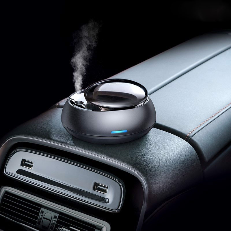 Máy Khuếch Tán Nước Hoa Trên Xe Hơi Baseus Wisdom Car Smart Atomized Air Freshener Essential Oil Refill APP Control