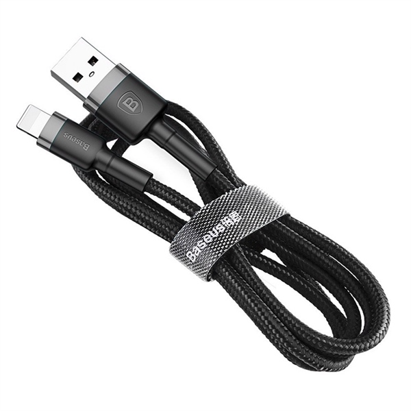 Cáp sạc nhanh, truyền dữ liệu tốc độ cao USB to iP Baseus Cafule Lightning cho iPhone/ iPad ( 2.4A, Sạc nhanh, Siêu bền)
