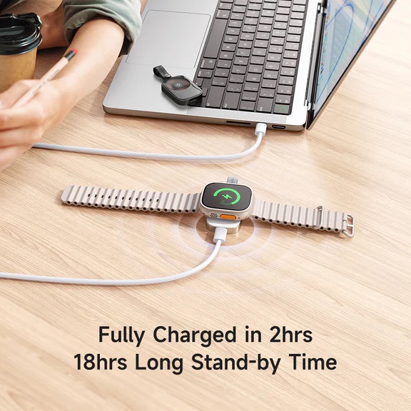 Đế Sạc Di Động Mcdodo Cho AppleWatch | Kèm Dây Đeo, Cắm Trực Tiếp Type-C