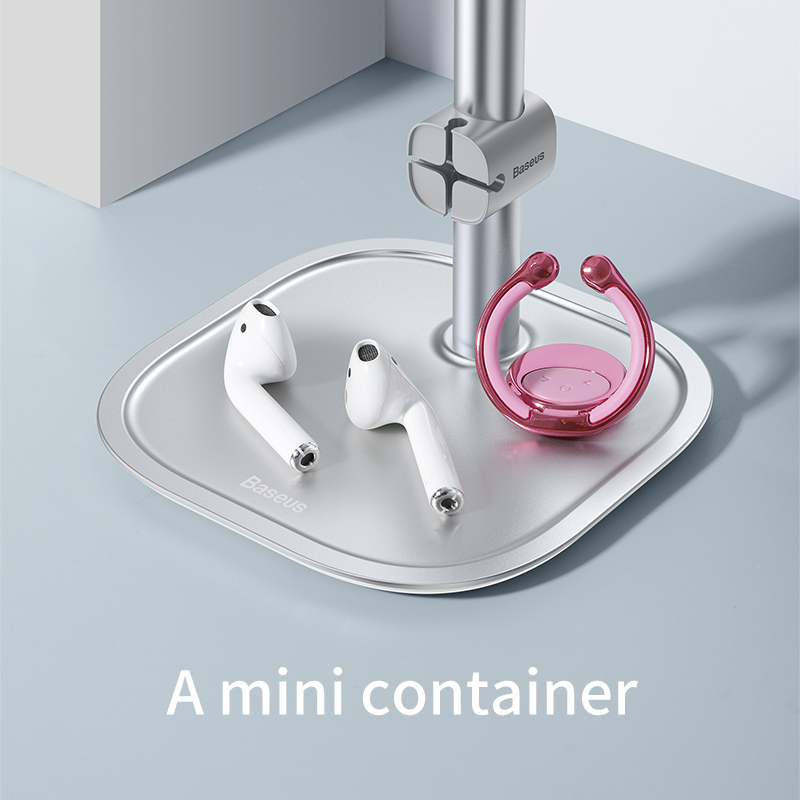 Giá Đỡ Điện Thoại Baseus Literary Youth Tích Hợp Sạc | Sạc Không Dây 15W & Thân Nhôm Cao Cấp