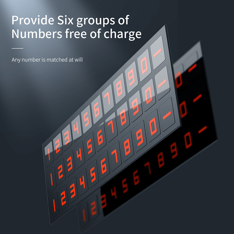 Bảng Ghi Số Điện Thoại Ô Tô Baseus Moonlight Box | Hợp Kim Cao Cấp, Thiết Kế Sang Trọng