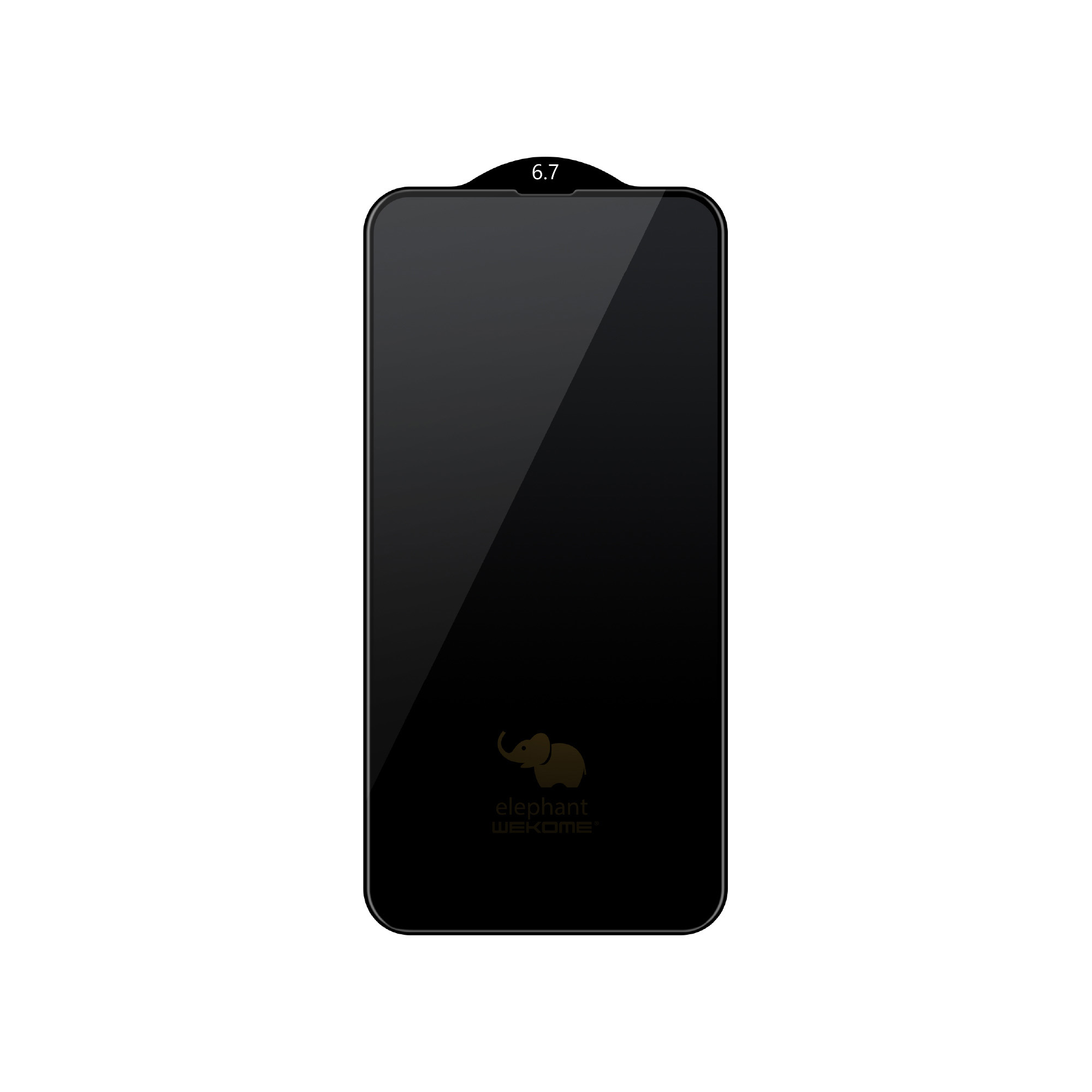 Kính Cường Lực KingKong WEKOME WTP-019 Elephant 6D Curved Screen Protector (Chống nhìn trộm)