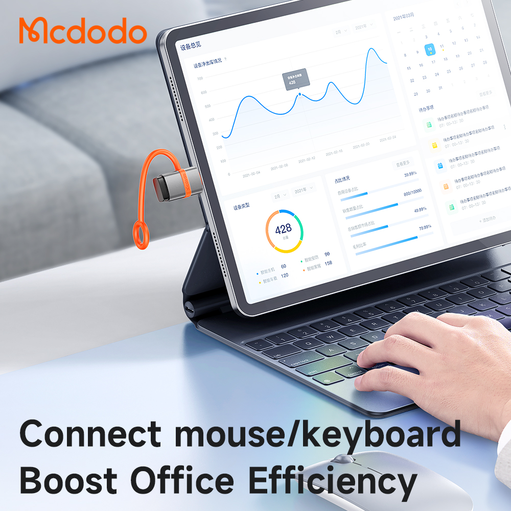 Đầu Chuyển Đổi Mcdodo Siêu Nhỏ Gọn | Có Móc Đeo Tiện Lợi, Nhiều Lựa Chọn Cổng