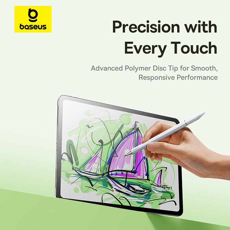 Bút Cảm Ứng Baseus Smooth Writing 3 | 3 trong 1 Đa Năng, Dùng Cho Mọi Màn Hình Cảm Ứng