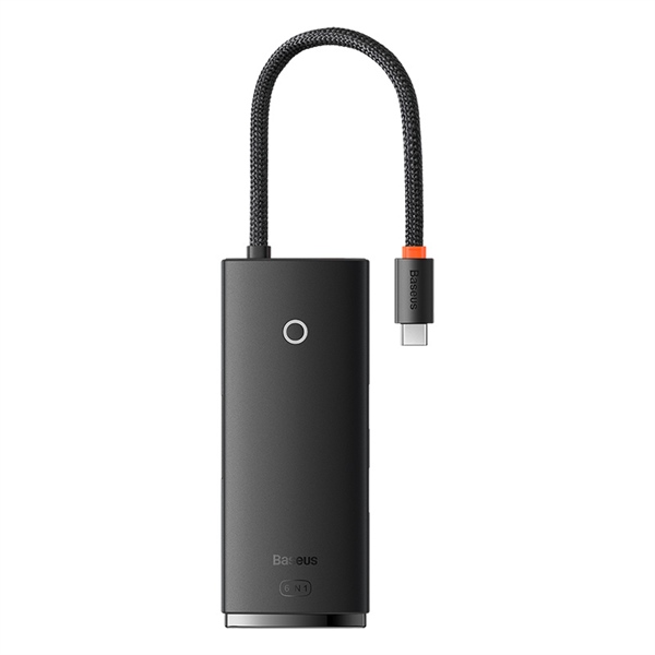 Hub Chuyển Đổi Baseus Lite 6 In 1 |  Type-C to HDMI 4K USB3.0 & Khe Thẻ Nhớ SD/TF [Phiên bản Data]