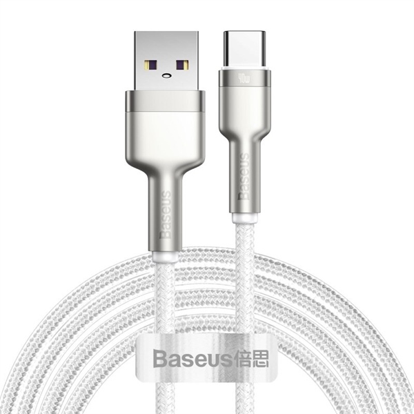Cáp Sạc Baseus Cafule USB to Type-C 66W (6A) | Hợp Kim Kẽm, Dây Dù Chống Đứt