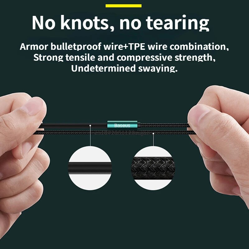 Tai Nghe Gaming Baseus Encok H06 | Jack 3.5mm, Âm Thanh Định Vị Chính Xác & Mic Rõ Nét
