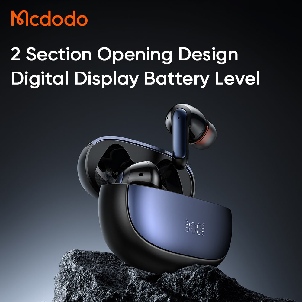 Tai Nghe bluetooth Mcdodo N2 Series ANC+ENC in-ear digital display TWS ears