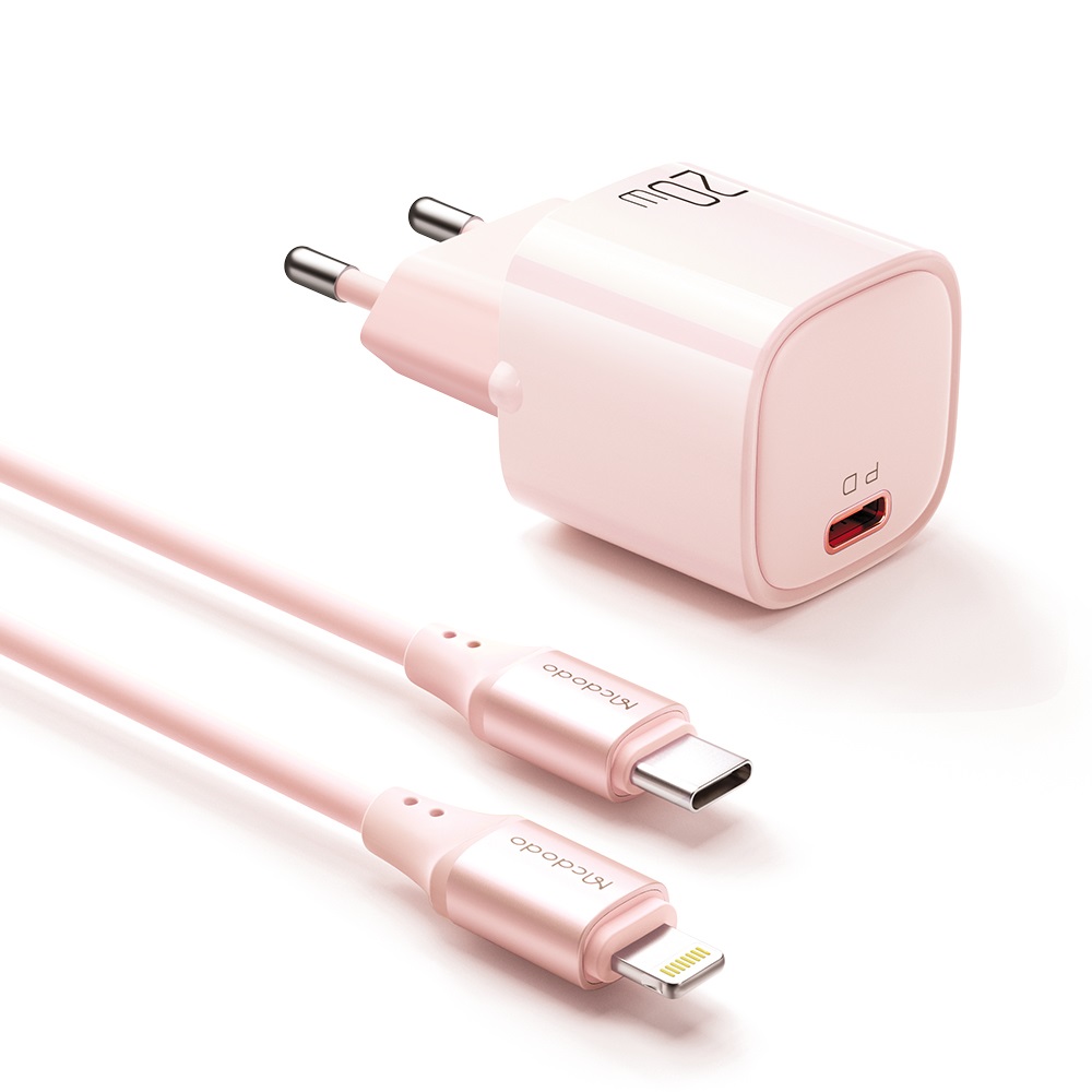 Bộ Sạc Nhanh Mcdodo Nano 20W PD | Kèm Cáp Sạc Nhanh, Củ Sạc Siêu Nhỏ