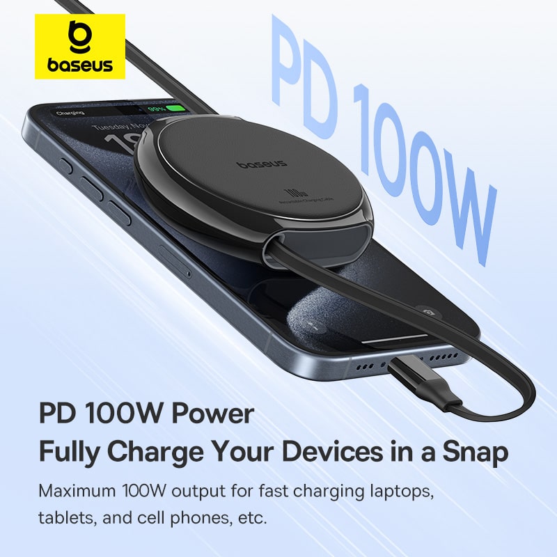 Cáp Sạc Nhanh Baseus Pathfinder Series Free2Draw Fast Charging Data Cable Type-C to Type-C