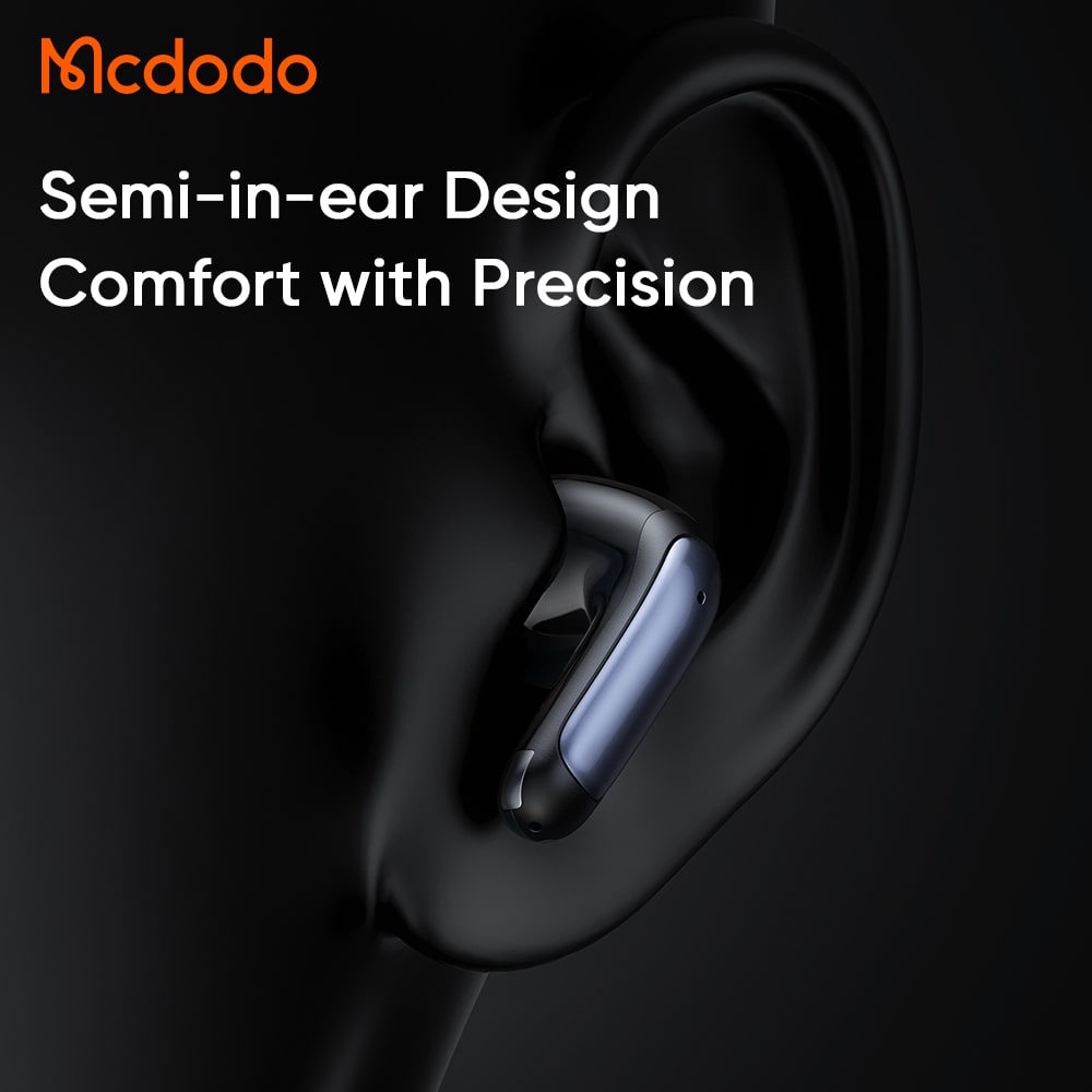 Tai Nghe Chống Ồn Mcdodo N2 | Chống Ồn Kép ANC & ENC, Màn Hình LED