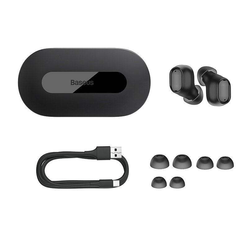 Tai Nghe Baseus Bowie EZ10 | Bluetooth 5.3, Case Không Nắp, Độ Trễ Thấp 0.06s, Pin 25H