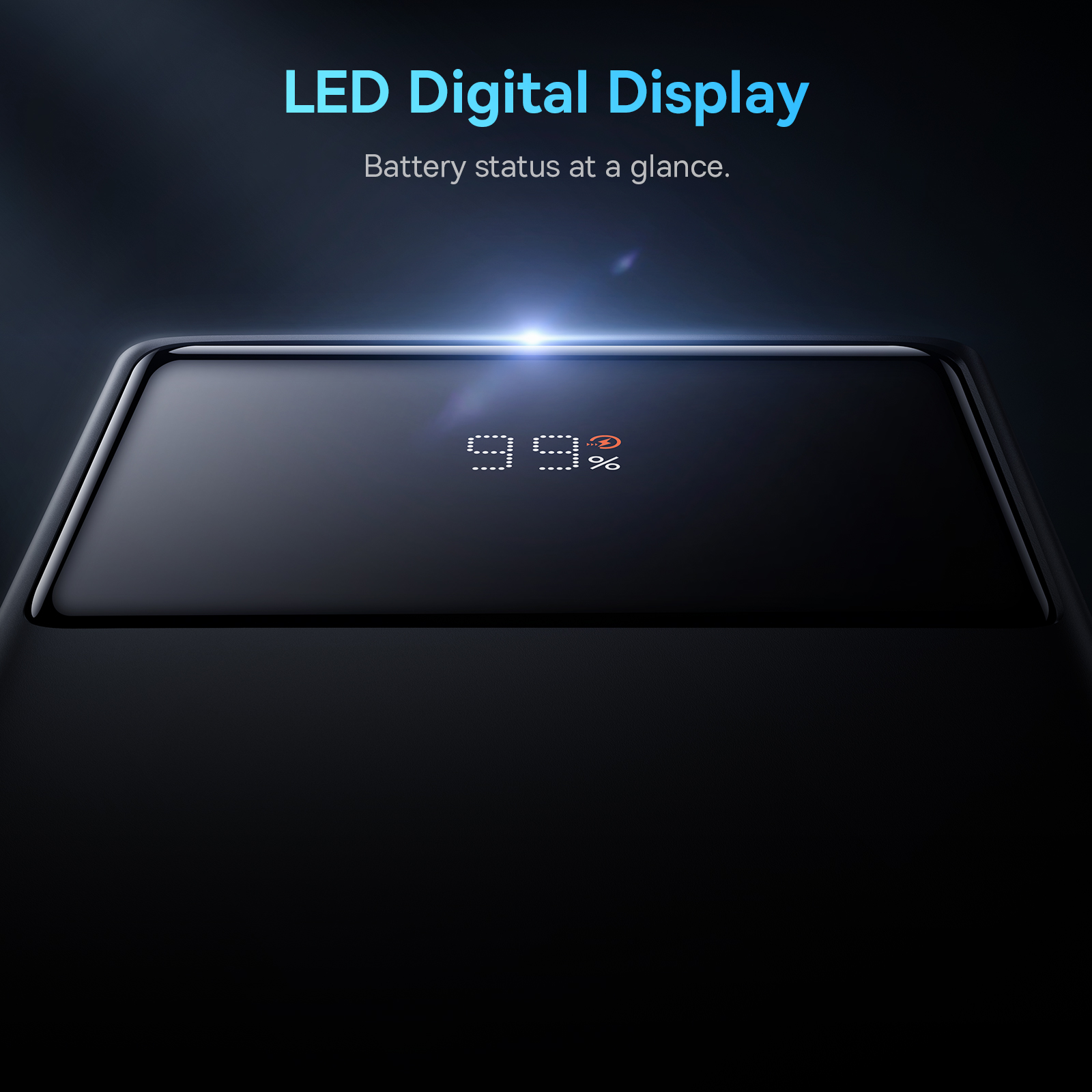 Sạc Dự Phòng Baseus Star-Lord 10000mAh 22.5W | Màn Hình LED, Mỏng Nhẹ, Kèm Cáp Sạc, 3 Cổng Sạc