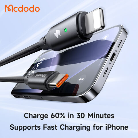 Cáp Sạc Nhanh Mcdodo 2 trong 1 | Sạc Cùng Lúc Điện Thoại & AppleWatch