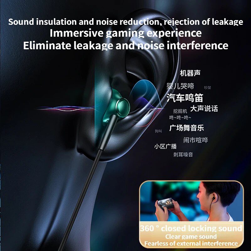 Tai Nghe Gaming Baseus Encok H06 | Jack 3.5mm, Âm Thanh Định Vị Chính Xác & Mic Rõ Nét
