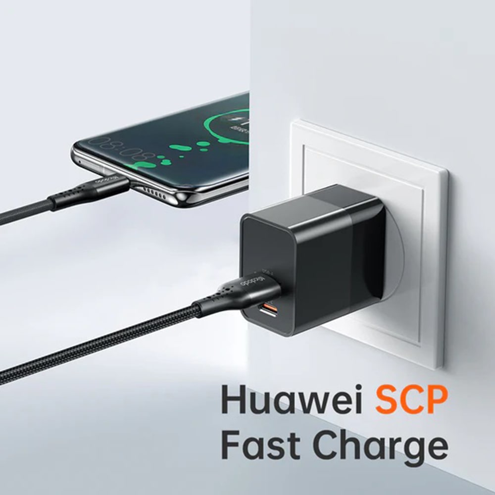 Củ Sạc Mcdodo PD 20W 2 Cổng USB & Type-C | Sạc Nhanh Cùng Lúc 2 Thiết Bị Gọn Nhẹ