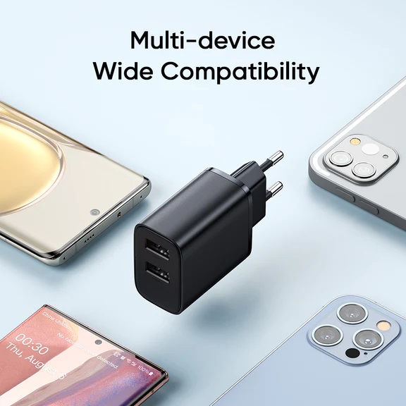 Bộ Củ Sạc Mcdodo 12W 2 Cổng USB Kèm Cáp Ln | Sạc Nhanh An Toàn Cho iP