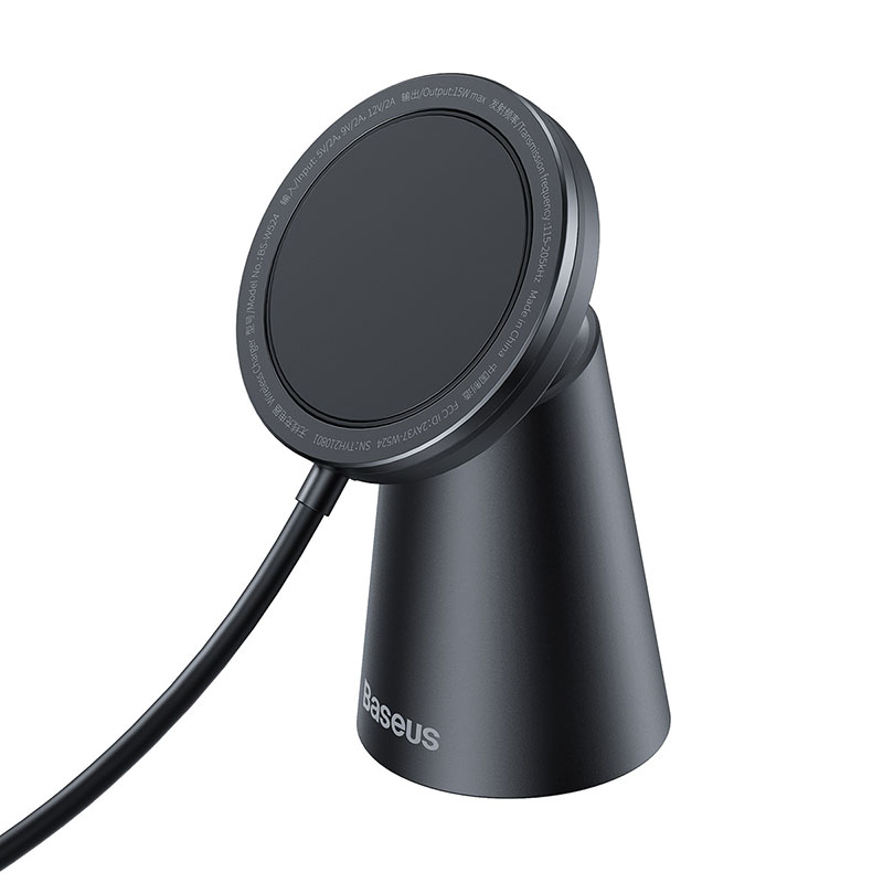 Đế Sạc Không Dây Nam Châm Baseus 15W | Xoay 360 Độ & Tách Rời Dùng Để Chơi Game