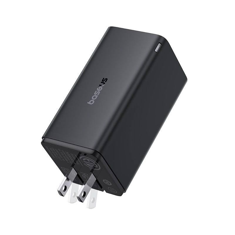 Bộ Cốc Sạc Baseus GaN6 Pro 100W | 4 Cổng Sạc 2Type-C 2USB, Kèm Cáp Type-C 100W