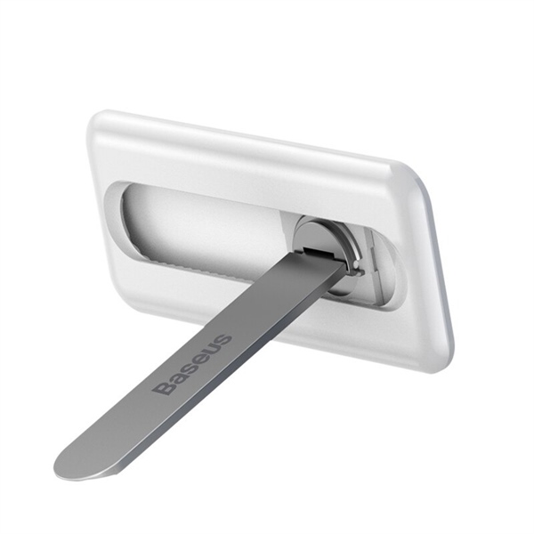 Giá Đỡ Điện Thoại Dán Lưng Baseus Foldable Bracket | Siêu Mỏng 4mm, Hỗ Trợ Sạc Không Dây, Xoay 360