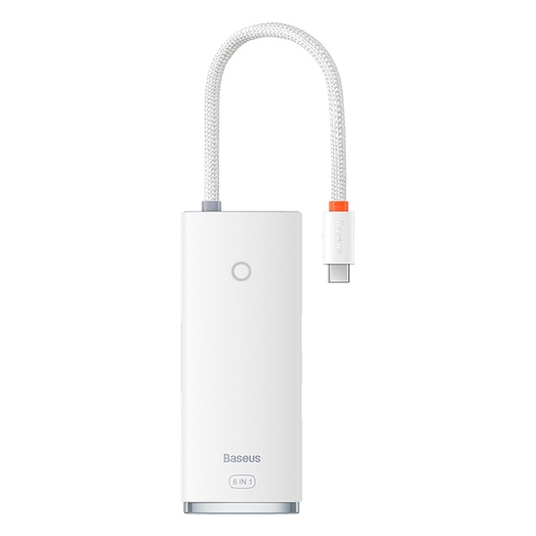 Hub chuyển đa năng Baseus Lite Series 6-Port Type-C HUB Docking Station (Type-C to HDMI+USB3.0*2+PD+SD/TF)
