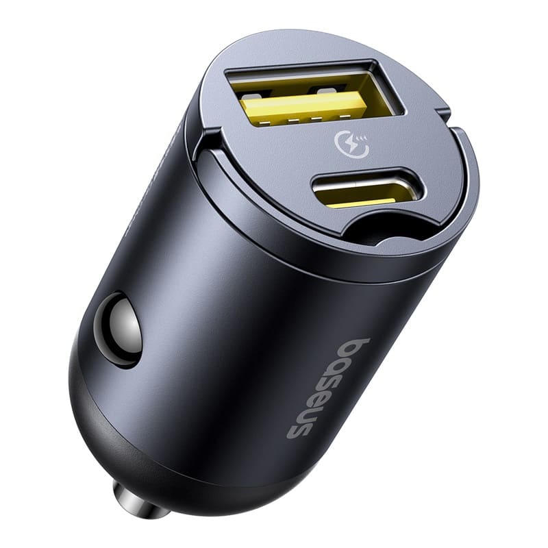Tẩu Sạc Baseus Tiny Star 30W Đa Năng 2 Cổng | Type-C & USB, Kích Thước Mini Gọn Nhẹ