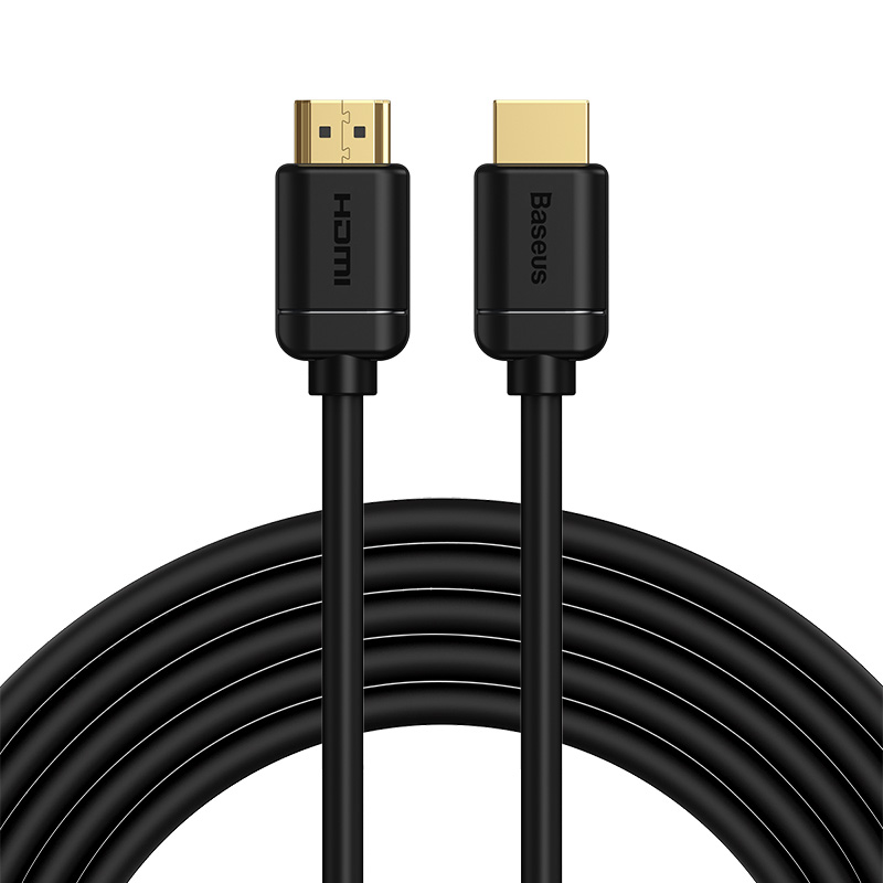 Cáp HDMI 2.0 Baseus High Definition | Hỗ Trợ 4K@60Hz, Chống Nhiễu Tốt, Dùng Laptop, TV, Máy Chiếu